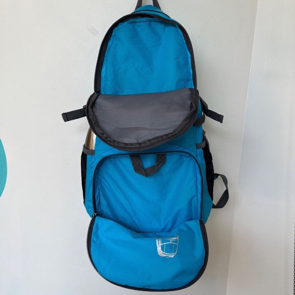 Bekahizar Field Operation 35L Lightweight Backpack Foldable Daypack Travel Blue - Picture 4 of 8